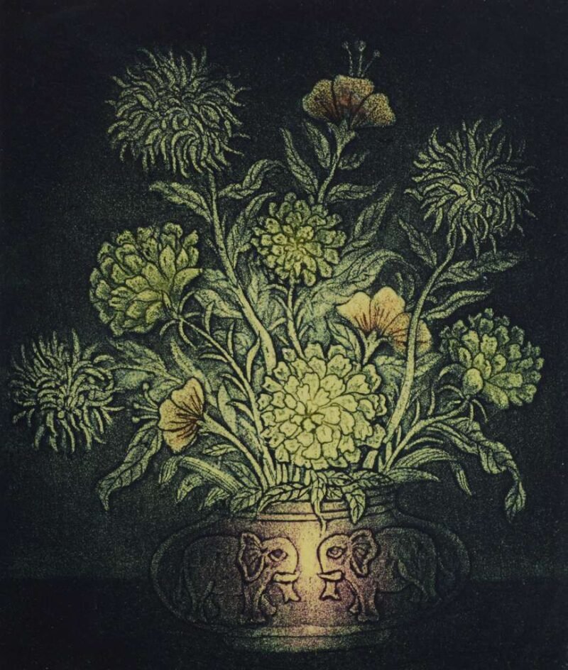 Swapan Kumar Das - etched art