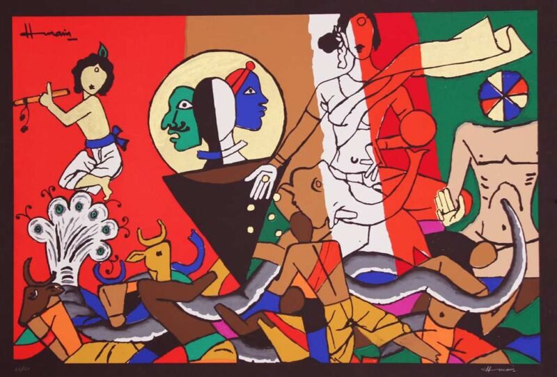 M.F Husain Work
