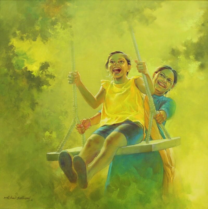 green color painting