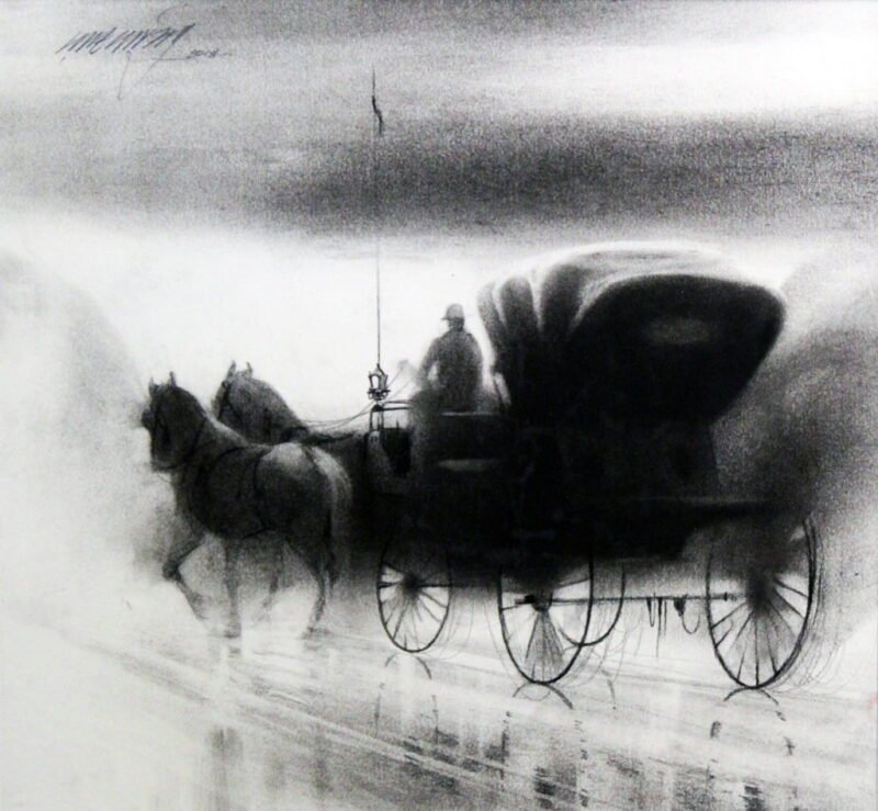 Ganesh Hire - Charcoal art series i