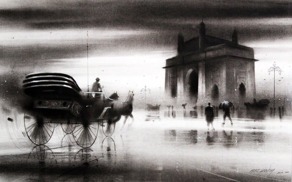 Ganesh Hire - Charcoal art vii