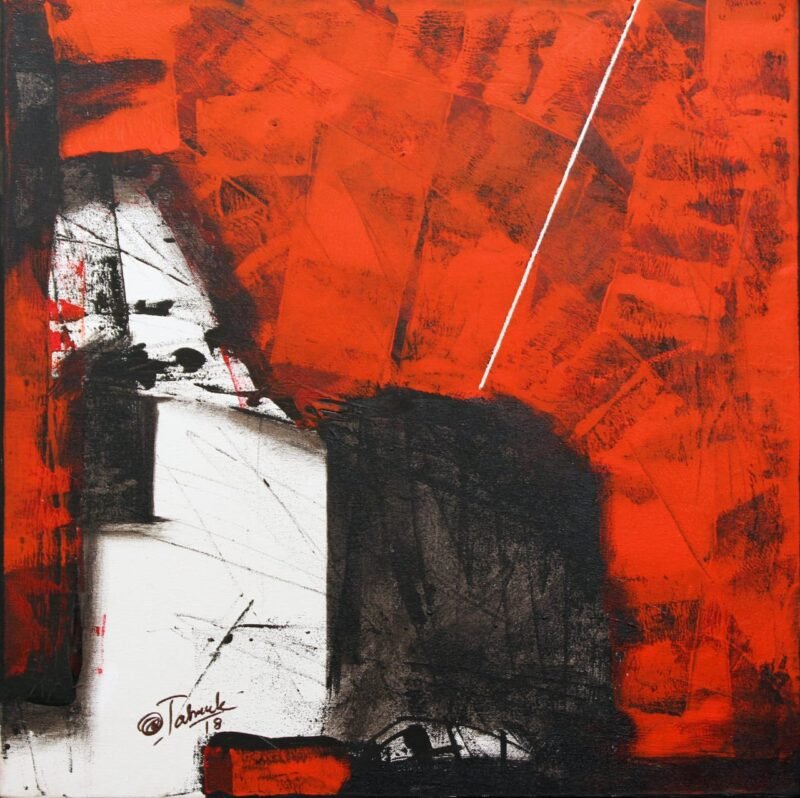 Sudhir Talmale - RED Abstract -1
