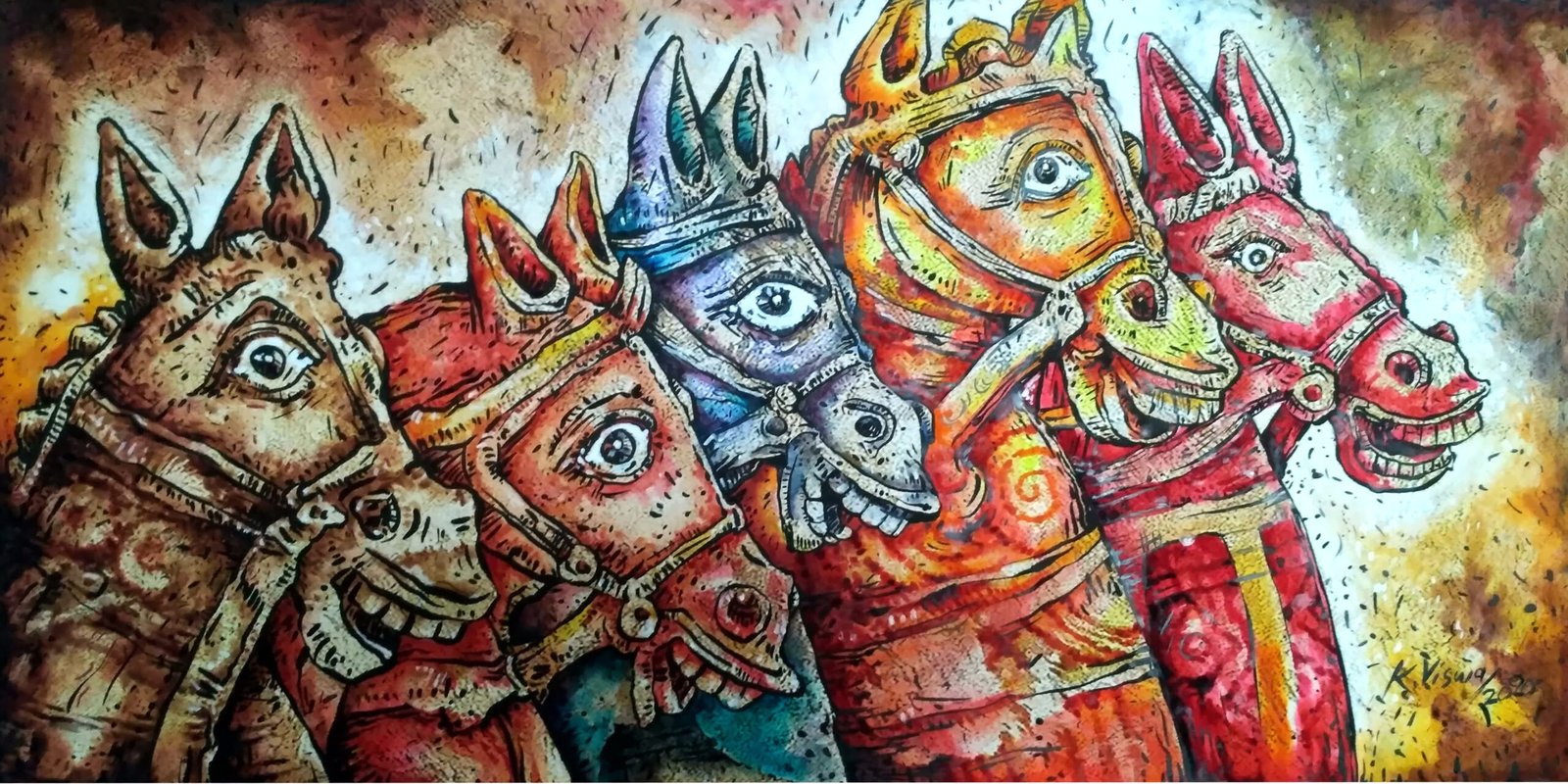 votive horses - 7