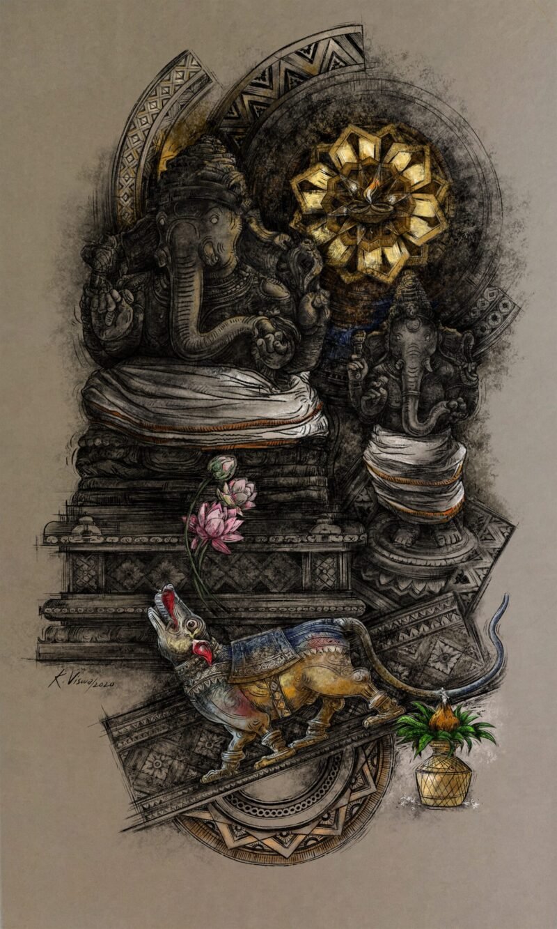 Twin ganesha 2
