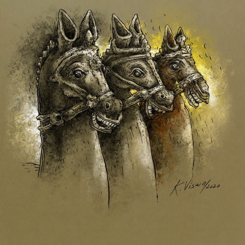 Votive Horses - 4