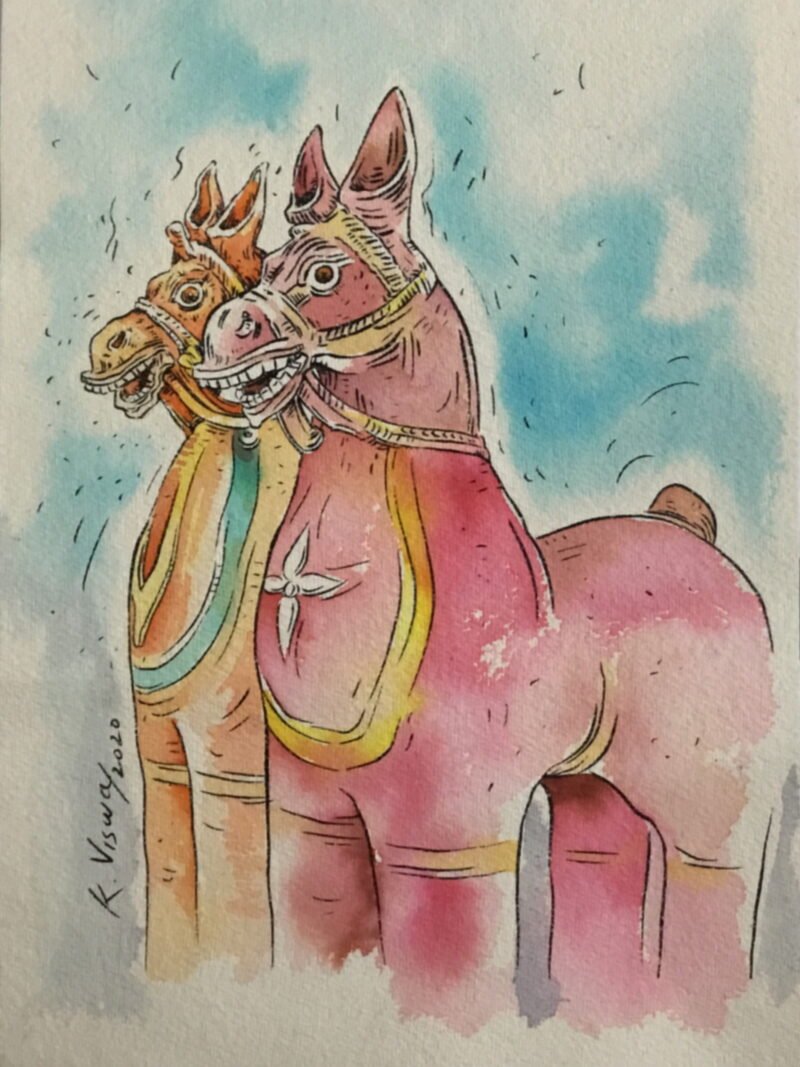votive horses - 6
