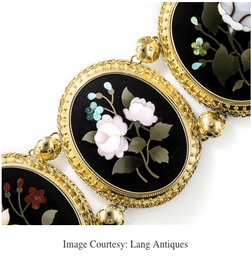 pietra dura jewellery