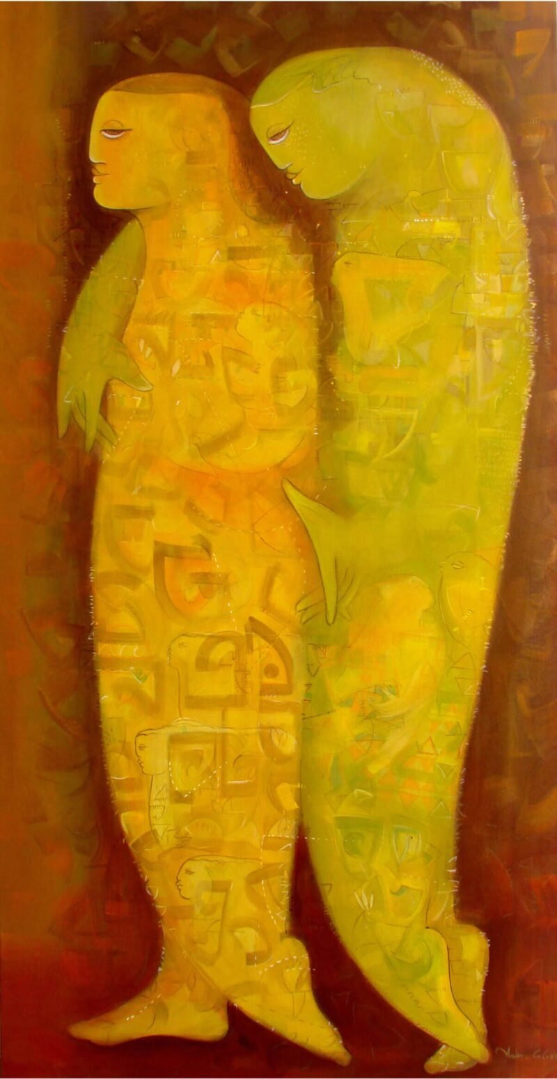 ABSTRACT FIGURE PAINTING
