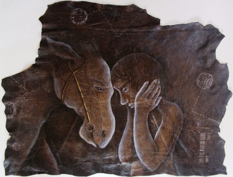Animal Love (Leather art)