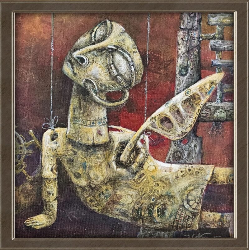 Arnab Basu - Desire to fly Gothic art 2