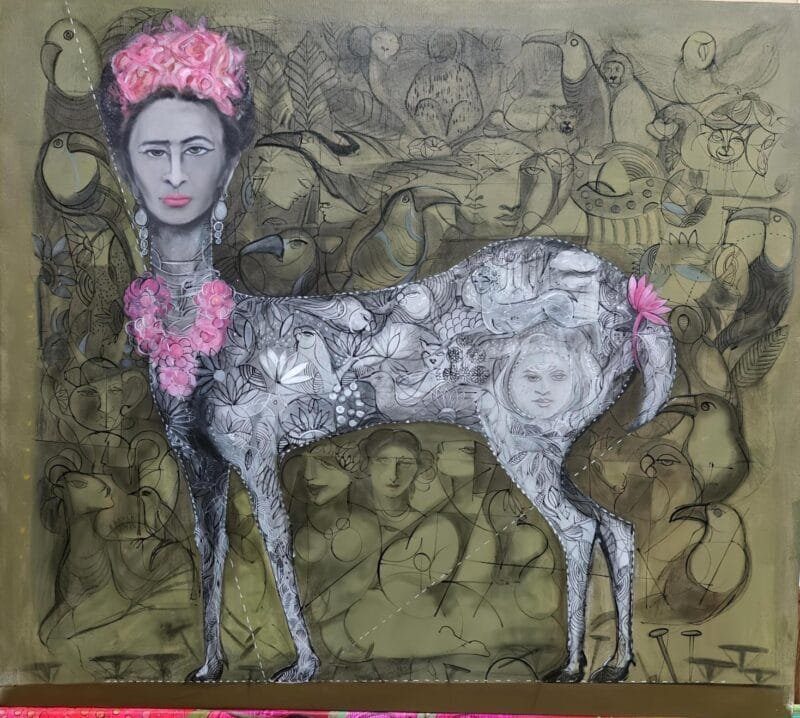 art by madan lal for the connoisseur founded by sabaysachi moulik